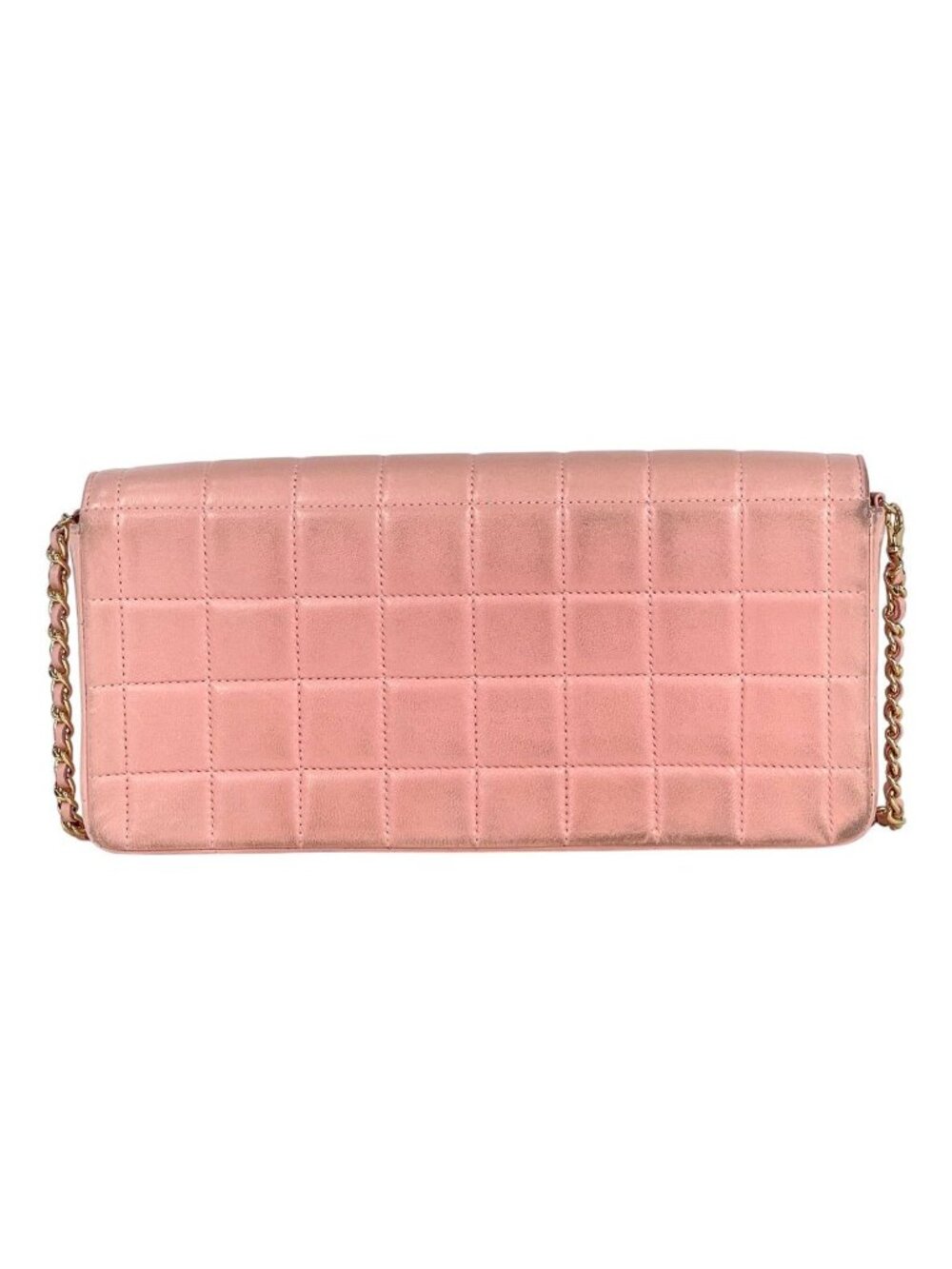 Chanel Shoulder Bag CC Logo Leather Pink - Picture 3 of 15